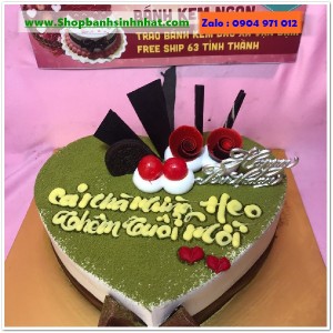 Bánh Sinh Nhật Trà Xanh - VL63